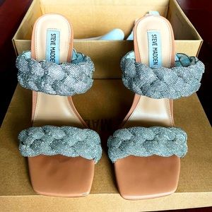 Steve Madden Kenley rhinestone heels